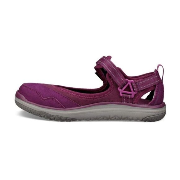 NEW Teva Terra-Float Leather Waterproof Shoes Sneakers Mary Jane W's 10 Purple - Picture 14 of 14